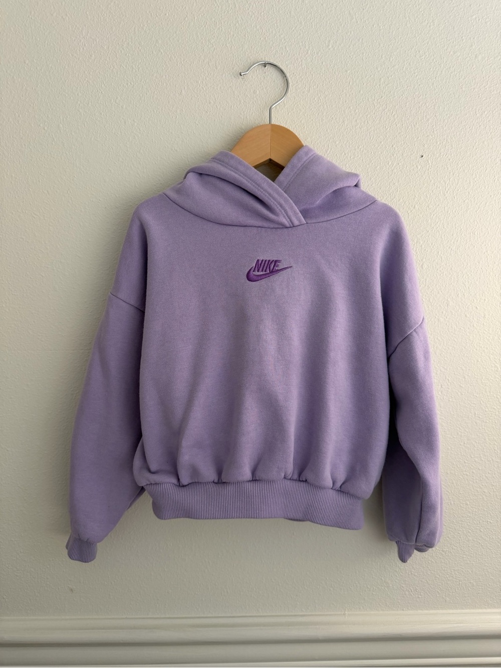 Nike Tracksuit Purple Hoodie and Pants, Girls size 4T